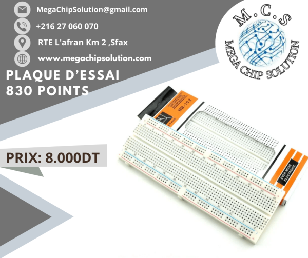 Plaque D’essai 830 points