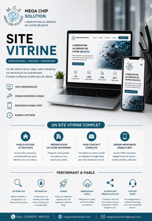 SITE WEB Vitrine