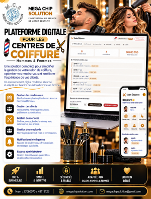 Plateforme digitale pour salon de coiffure : 6 fonctionnalités essentielles